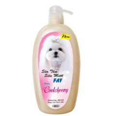 Sữa tắm chó mèo siêu mượt Fay Coolcherry 800ml chính hãng