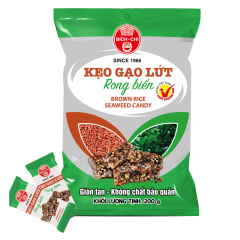 Kẹo gạo lứt rong biển Bích Chi 200G chính hãng