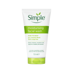 Sữa rửa mặt Simple Moisturising cấp ẩm da khô 150ml chính hãng | Siêu Thị GO!– Thực phẩm giá tốt