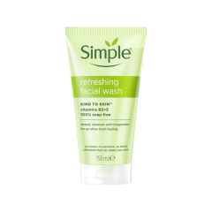Sữa rửa mặt Simple Refreshing sạch thoáng 150ml chính hãng | Siêu Thị GO!– Thực phẩm giá tốt