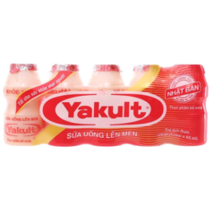 Lốc 10 chai sữa chua men sống Yakult 65ml chính hãng | Siêu Thị GO!– Thực phẩm giá tốt