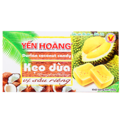 Kẹo dừa vị sầu riêng Yến Hoàng 250g chính hãng