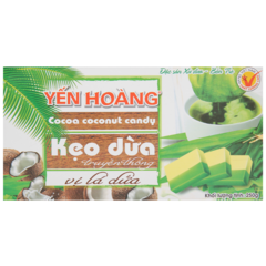 Kẹo dừa vị lá dứa Yến Hoàng 250g chính hãng
