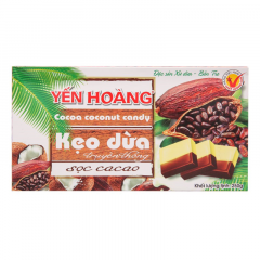 Kẹo dừa vị ca cao Yến Hoàng 250g chính hãng