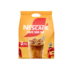 Cà phê Nescafe sữa đá 3in1 bịch 25 gói x 24g chính hãng