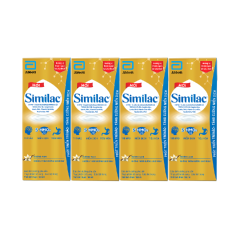 Lốc 4 Sữa dinh dưỡng Similac Eye-Q hương Vani 180ml chính hãng