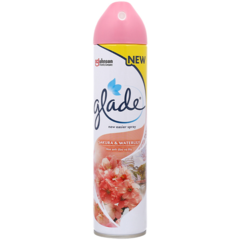 Xịt phòng Glade hoa anh đào và Lily 280ml chính hãng