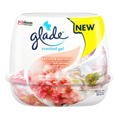 Sáp thơm Glade hương hoa anh đào và lily 180g chính hãng