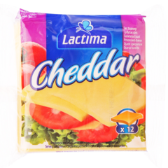 Phô mai lát Lactima Cheddar 200g chính hãng | Siêu Thị GO!– Thực phẩm giá tốt