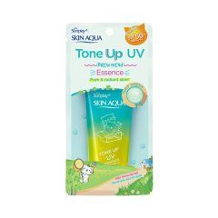 Tinh chất chống nắng Sunplay Skin Aqua tone up mint green 50g chính hãng