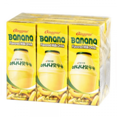 Lô 6 Sữa Binggrae chuối hộp 200ml chính hãng | Siêu Thị GO!– Thực phẩm giá tốt