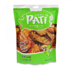Snack da cá Pati vị ớt xanh 50g chính hãng