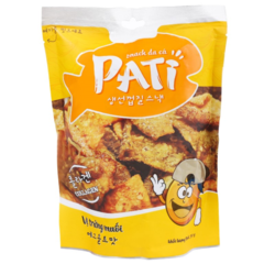 Snack da cá Pati vị trứng muối 50g chính hãng