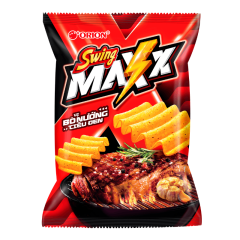 Snack Swing Maxx vị bò nướng 78g chính hãng