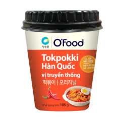 Tokpokki OFood vị truyền thống hộp 105g chính hãng