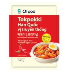Tokpokki OFood vị truyền thống gói 140g chính hãng