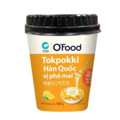 Tokpokki OFood vị phô mai hộp 105g chính hãng