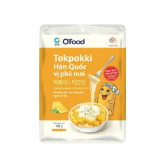 Tokpokki OFood vị phô mai gói 140g chính hãng