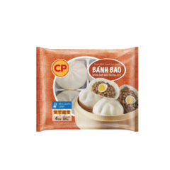 Bánh bao CP nhân thịt heo trứng cút 320g chính hãng