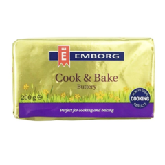 Bơ lạt Cook & Bake Emborg 200g chính hãng | Siêu Thị GO!– Thực phẩm giá tốt