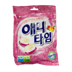 Kẹo Lotte Anytime vị mận đào gói 60g chính hãng