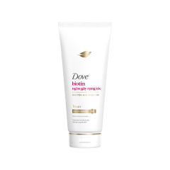 Kem xả Serum Dove Biotin ngăn gãy rụng tóc tuýp 300g chính hãng