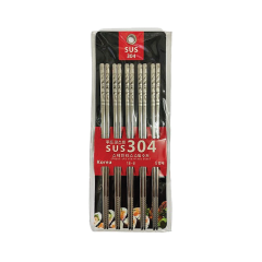 Lô 5 đôi đũa inox cao cấp chính hãng