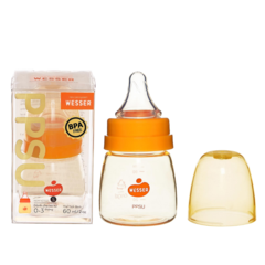 Bình sữa PPSU Wesser 60ml chính hãng