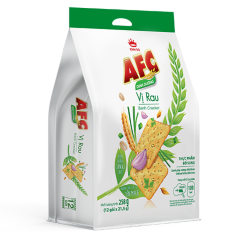 Bánh cracker AFC rau 258g chính hãng