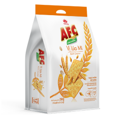 Bánh cracker AFC lúa mì 258g chính hãng
