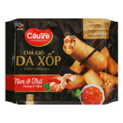 Chả giò da xốp CJ nhân tôm thịt 400g chính hãng