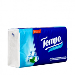 Khăn giấy Tempo Icy Menthol 90 tờ chính hãng