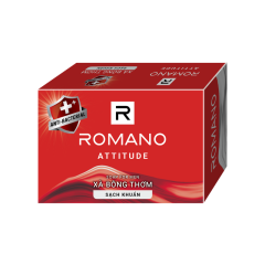 Xà bông sạch khuẩn Romano Attitude 90g chính hãng