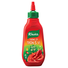 Tương Ớt Knorr Tròn 5 Vị Cay Tê Tê Thơm Hành Phi 220G chính hãng | Siêu Thị GO!– Thực phẩm giá tốt