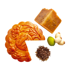 Bánh trung thu Kinh Đô hạt sen hạt chia 150g chính hãng