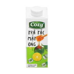 Trà Cozy tắc mật ong 225ml chính hãng