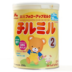 SPDD Morinaga Chimil 2 (6-36 tháng) hộp thiếc 800g chính hãng