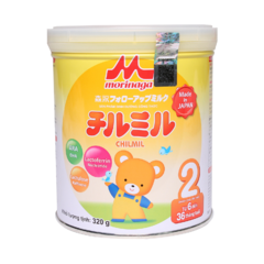 SPDD Morinaga Chilmil 2 (6-36 tháng) hộp thiếc 320g chính hãng