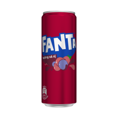Nước ngọt Fanta xá xị lon 320ml chính hãng