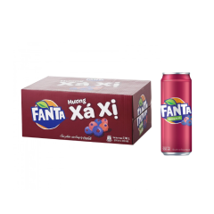 Thùng 24 Nước ngọt Fanta Sarsi Lon 320ml chính hãng