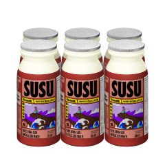Lốc 6 sữa socola lúa mạch Susu IQ chai 80ml chính hãng | Siêu Thị GO!– Thực phẩm giá tốt