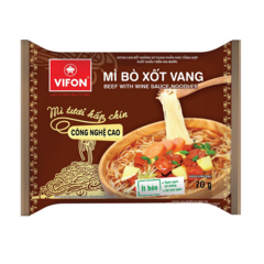 Mì tươi Vifon bò xốt vang 70g chính hãng | Siêu Thị GO!– Thực phẩm giá tốt