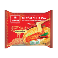Mì tươi Vifon tôm chua cay 70g chính hãng | Siêu Thị GO!– Thực phẩm giá tốt