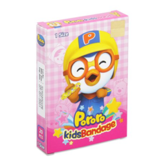 Băng cá nhân Kids Band Pororo 20m-Hồng chính hãng