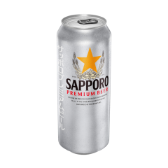 Bia Sapporo Premium 500ml chính hãng