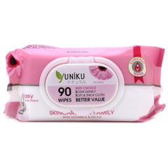 Khăn ướt Yuniku Floral 90 tờ chính hãng