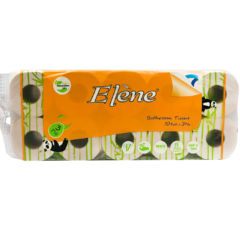 Giấy vệ sinh tre Elene 3 lớp 10 cuộn chính hãng