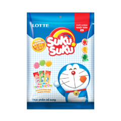Kẹo mút Suku Suku hương trái cây 72g chính hãng