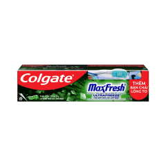 Bộ kem + Bàn chải đánh răng Colgate Maxfresh 225g chính hãng