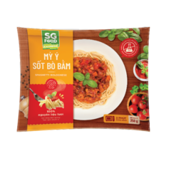 Mỳ ý sốt bò bằm SG Food 250g chính hãng